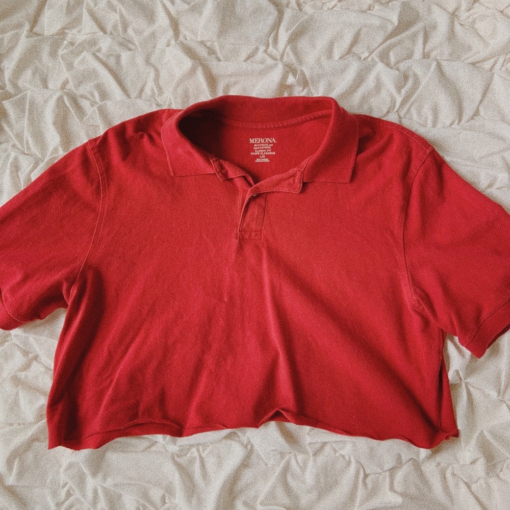 Cropped polo